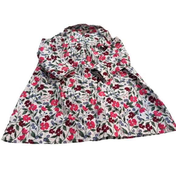 Old Navy 3-6M Baby Girl Floral Button Up Dress - Picture 2 of 5